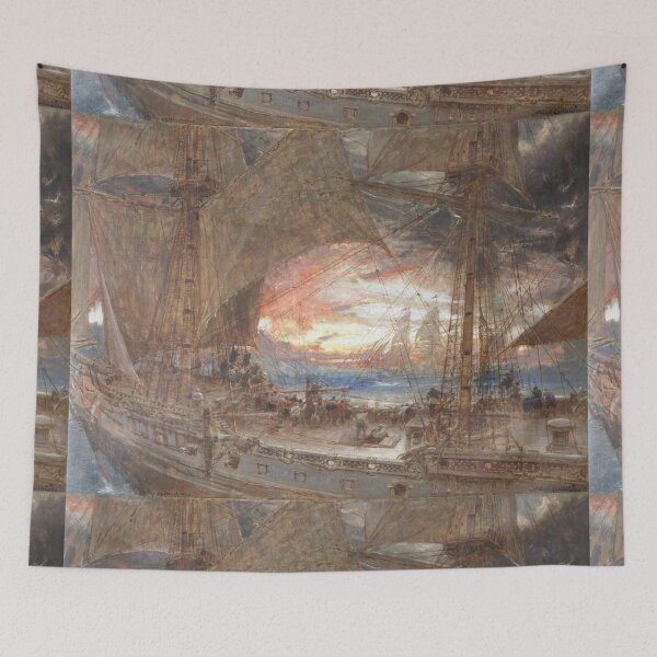 Item preview, Albert Goodwin The Phantom Ship designed and sold by Vintage Designs +.