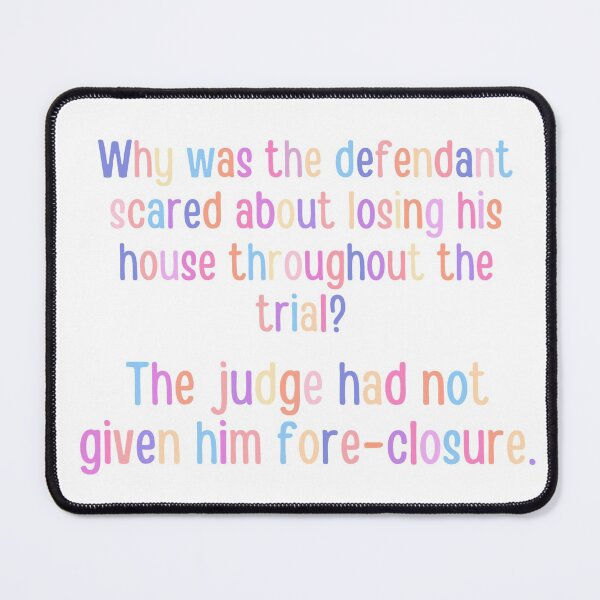 Item preview, Lawyer joke/pun - funny lawyer gift (color) #24 designed and sold by PickaSticka.