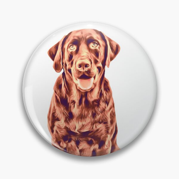 Item preview, Chocolate Labrador Puppy Super cute Painted Design designed and sold by BayRosePets.