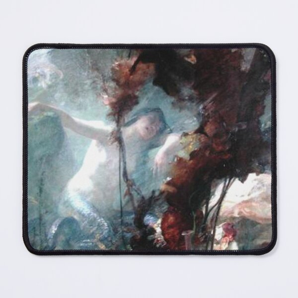 Item preview, Albert Maignan La sirène Mermaid designed and sold by Vintage Designs +.