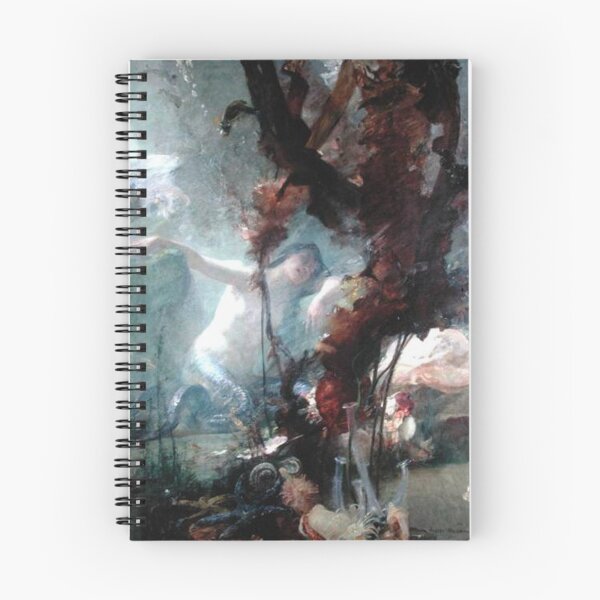 Item preview, Albert Maignan La sirène Mermaid designed and sold by Vintage Designs +.