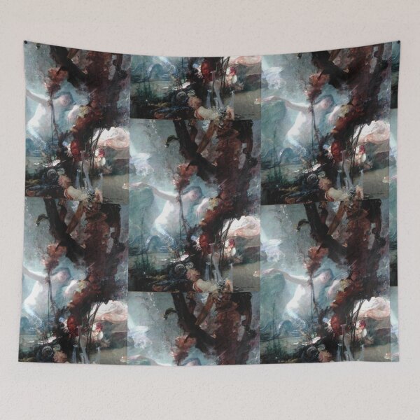 Item preview, Albert Maignan La sirène Mermaid designed and sold by Vintage Designs +.
