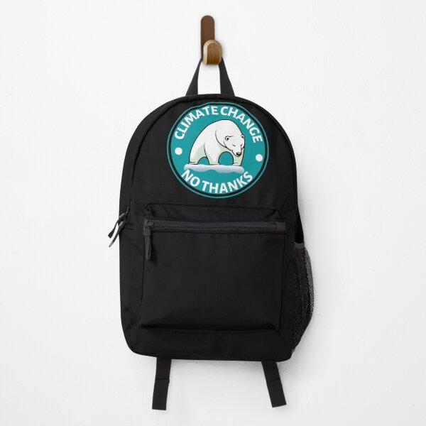 Item preview, Climate Change No Thanks- Save the Polar Bears - Global Warming Gift for Eco Warriors designed and sold by CaitU.