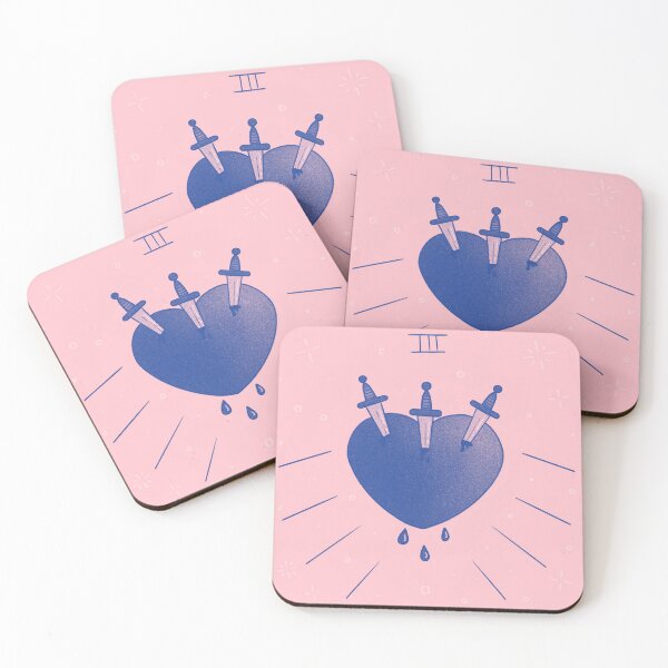 Item preview, three of swords designed and sold by Jade Proule.