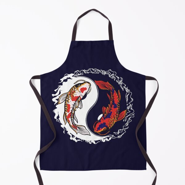 Item preview, Colorful Coi fish Yin Yang Meaning Love designed and sold by urban-color.