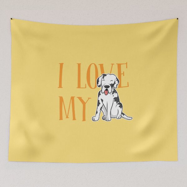 Item preview, I LOVE MY DOG | 4 | Mint Minz designed and sold by Mintminz.