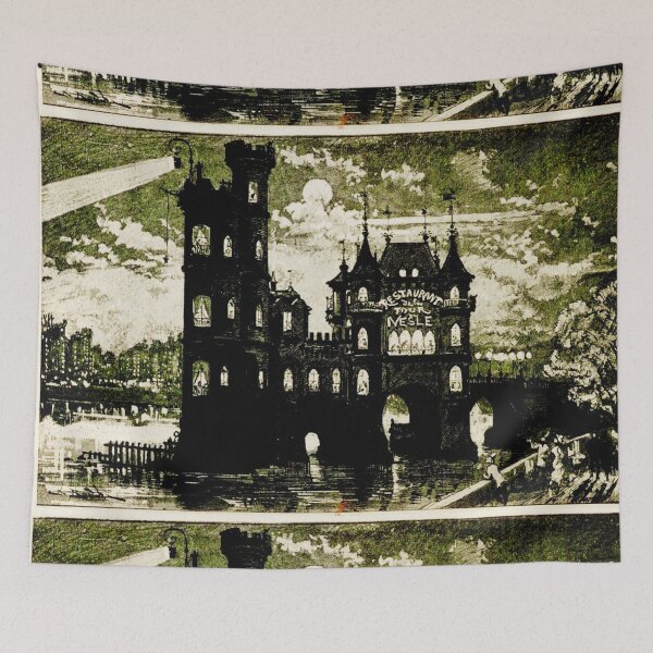 Item preview,  Le restaurant gothique de la tour de Nesle - Albert Robida designed and sold by Vintage Designs +.