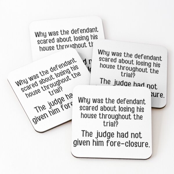 Item preview, Lawyer joke/pun - funny lawyer gift #24 designed and sold by PickaSticka.