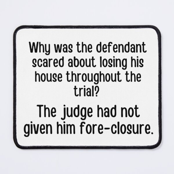 Item preview, Lawyer joke/pun - funny lawyer gift #24 designed and sold by PickaSticka.