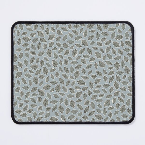 Item preview, retro leaves - light blue designed and sold by Claire Bowley.