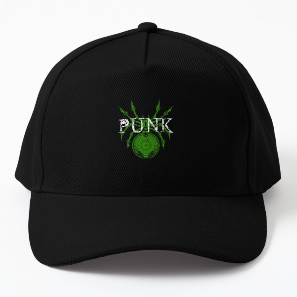 Black Hare Press Punk Green Baseball Cap