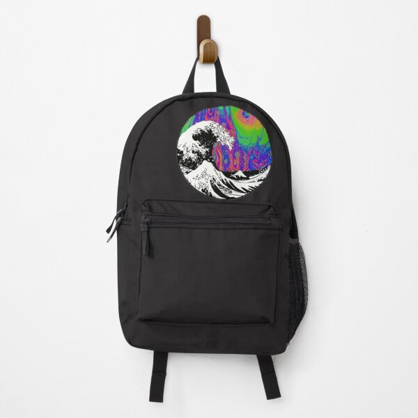 Item preview, Oil Slick Trippy Aesthetic Wave Tapestry Sticker designed and sold by NilsHinrichs.