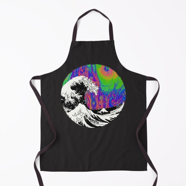 Item preview, Oil Slick Trippy Aesthetic Wave Tapestry Sticker designed and sold by NilsHinrichs.