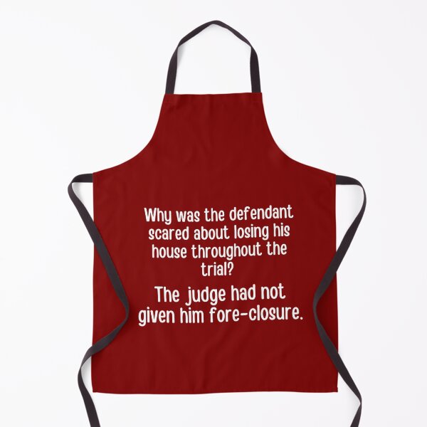 Item preview, Lawyer joke/pun - funny lawyer gift (white/grey) #24 designed and sold by PickaSticka.