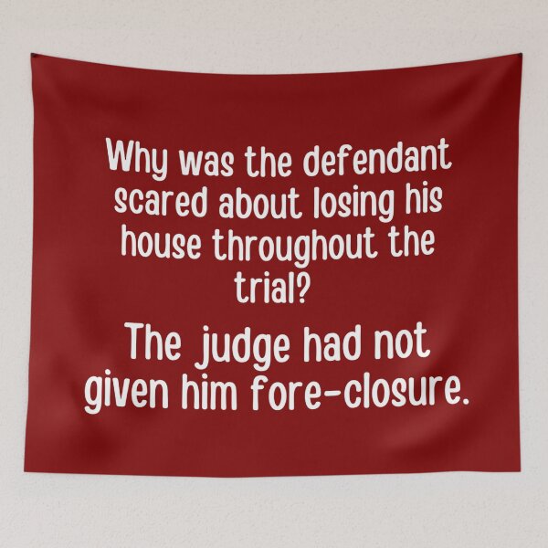 Item preview, Lawyer joke/pun - funny lawyer gift (white/grey) #24 designed and sold by PickaSticka.