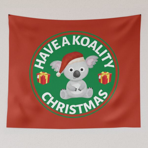 Item preview, Have a Koality Christmas - Aussie Xmas - Funny Koala Christmas Pun designed and sold by CaitU.
