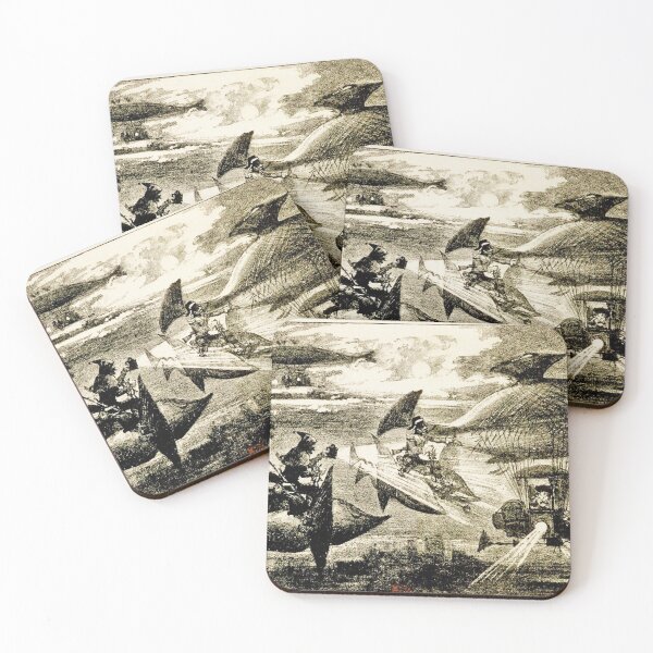 Item preview, Public security The atmospheric gendarmerie - Albert Robida  designed and sold by Vintage Designs +.