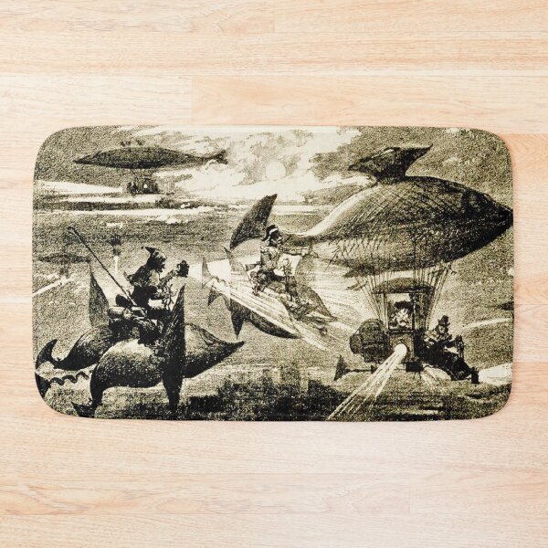 Item preview, Public security The atmospheric gendarmerie - Albert Robida  designed and sold by Vintage Designs +.
