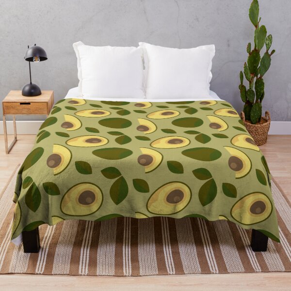 Item preview, Fresh avocado pattern dark designed and sold by CutieBlue.