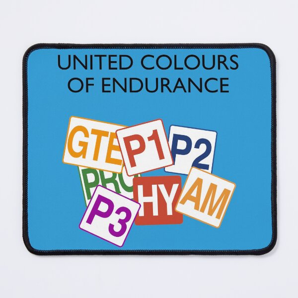 Item preview, United Colours of Endurance Racing designed and sold by RedFirecracker.
