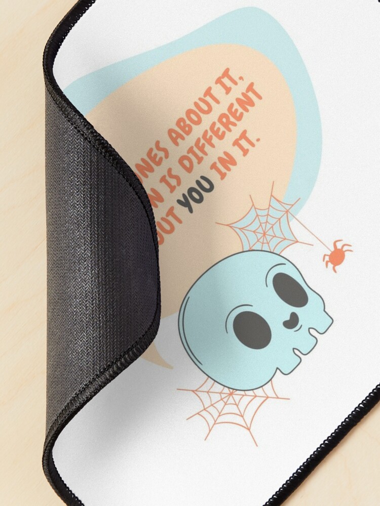 Alternate view of Halloween is different without you Mouse Pad