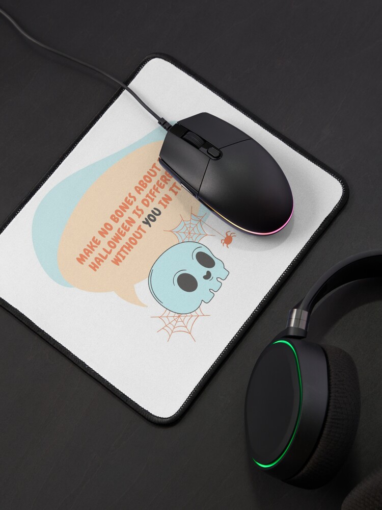 Alternate view of Halloween is different without you Mouse Pad