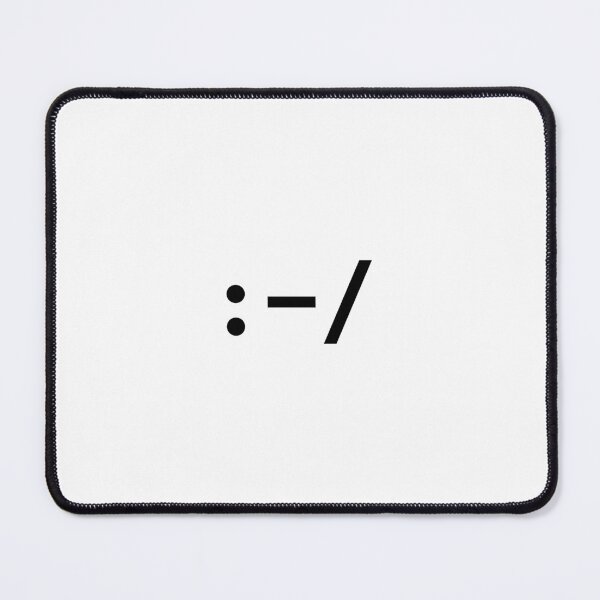 Item preview, Smiley: Unsure (Center Aligned) designed and sold by SCRAPPE.