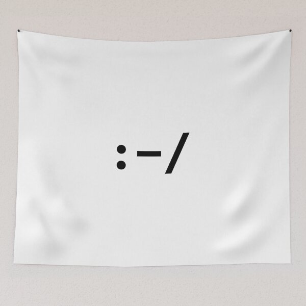 Item preview, Smiley: Unsure (Center Aligned) designed and sold by SCRAPPE.