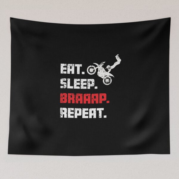 Item preview, Eat sleep braaap repeat designed and sold by pnkpopcorn.