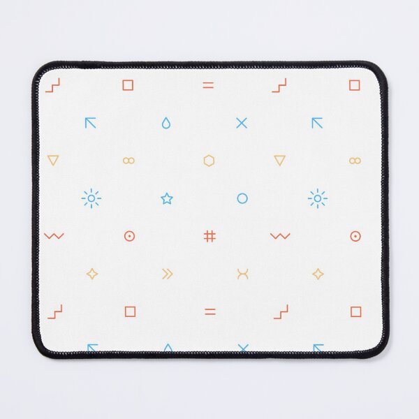 Item preview, Random Shapes Seamless Pattern Background-By Abatkok designed and sold by abatkok.