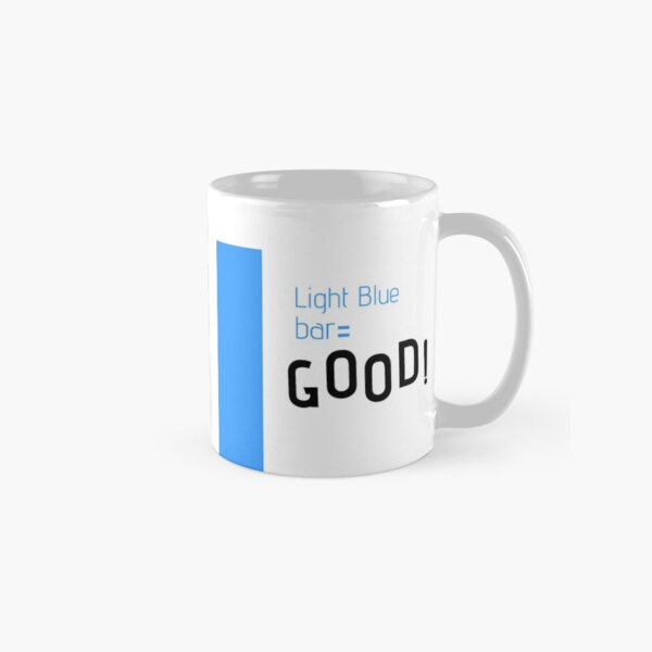 Light Blue bar GOOD! Classic Mug