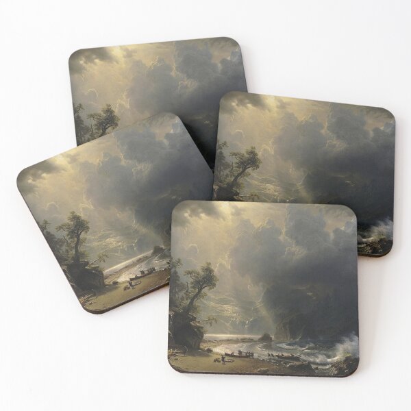 Item preview,  Puget Sound on the Pacific Coast (1870) - Albert Bierstadt  designed and sold by Vintage Designs +.