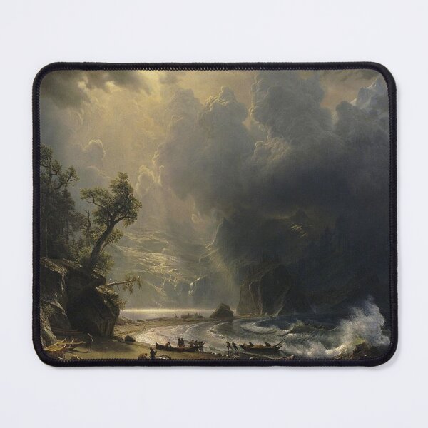 Item preview,  Puget Sound on the Pacific Coast (1870) - Albert Bierstadt  designed and sold by Vintage Designs +.