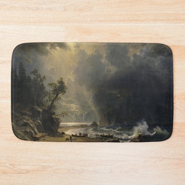 Item preview,  Puget Sound on the Pacific Coast (1870) - Albert Bierstadt  designed and sold by Vintage Designs +.