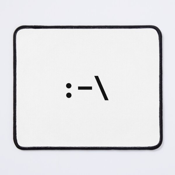 Item preview, Smiley: Unsure (Center Aligned) designed and sold by SCRAPPE.
