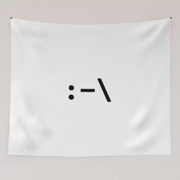 Item preview, Smiley: Unsure (Center Aligned) designed and sold by SCRAPPE.