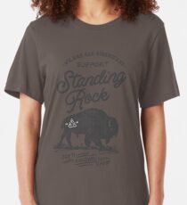 Support Standing Rock : 100% Profits Donated Slim Fit T-Shirt