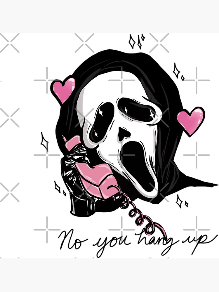 Ghostface Phone Call Magnet for Sale by solartd