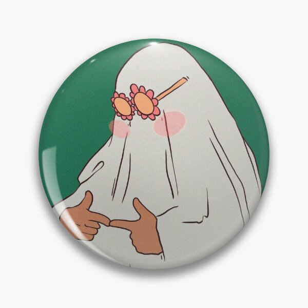 Item preview, Shy Ghost in Crocs designed and sold by Tempera-Mentum.