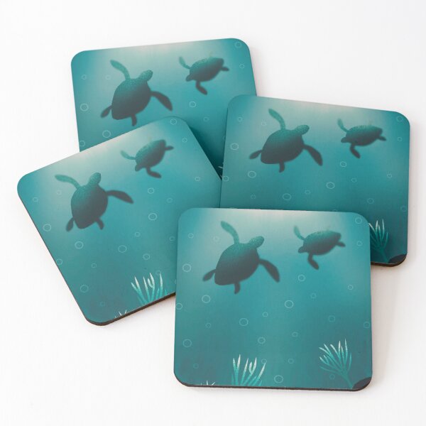 Item preview, Swimming Turtles designed and sold by EllenBeb.