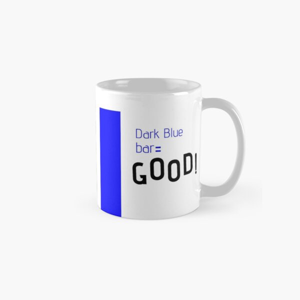Dark Blue bar GOOD! Classic Mug
