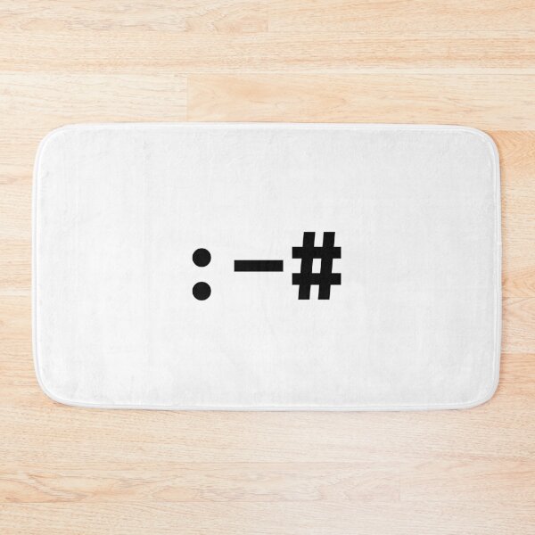 Item preview, Smiley: Don't Tell Anyone (Center Aligned) designed and sold by SCRAPPE.