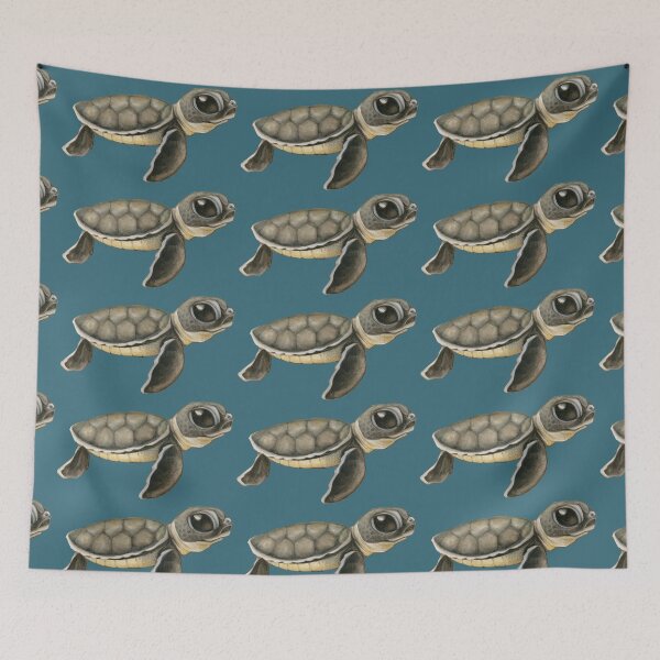 Item preview, sea turtle designed and sold by snailmakesart.