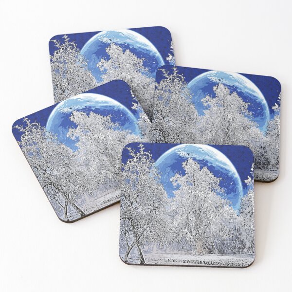 Item preview, Winter Landscape Сolor print designed and sold by artdragongift 15.