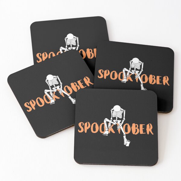 Item preview, Spooktober Skeleton designed and sold by raccoonbox.