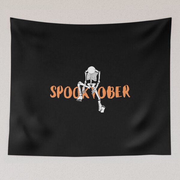 Item preview, Spooktober Skeleton designed and sold by raccoonbox.