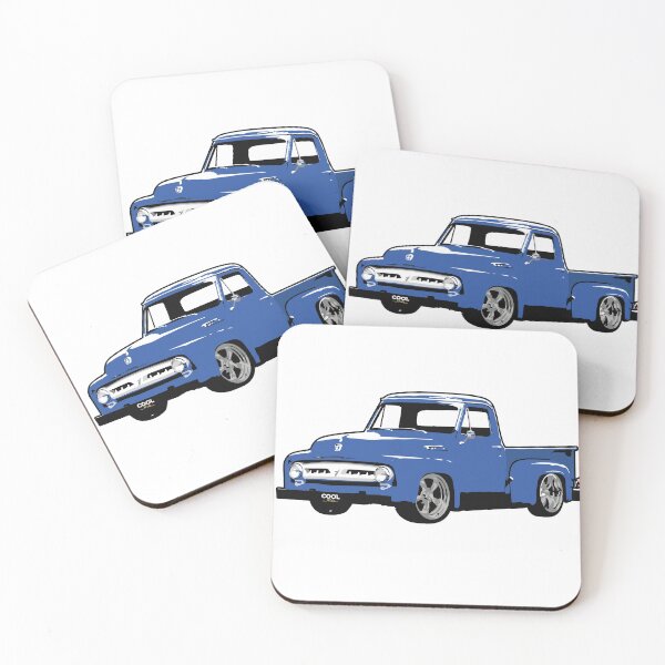 Item preview, Blue 50s Custom F Truck designed and sold by CoolRide.