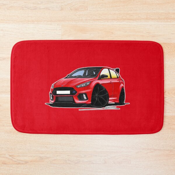 Item preview, Ford Focus (Mk3) RS Limited Edition Red designed and sold by Yeomans Cartoons.