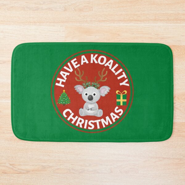 Item preview, Have a Koality Christmas (Red)- Aussie Xmas - Funny Koala Christmas Pun designed and sold by CaitU.