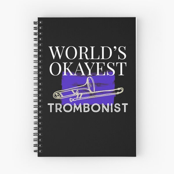 Item preview, World's Okayest Trombonist designed and sold by BeardedTree.